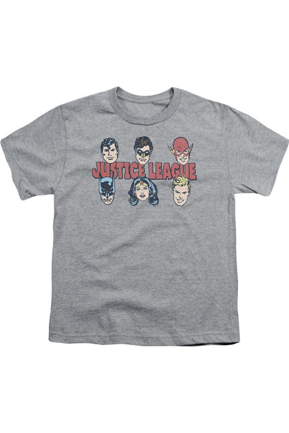 Gildan DC Comics Justice Lineup T-Shirt Grey Medium 2