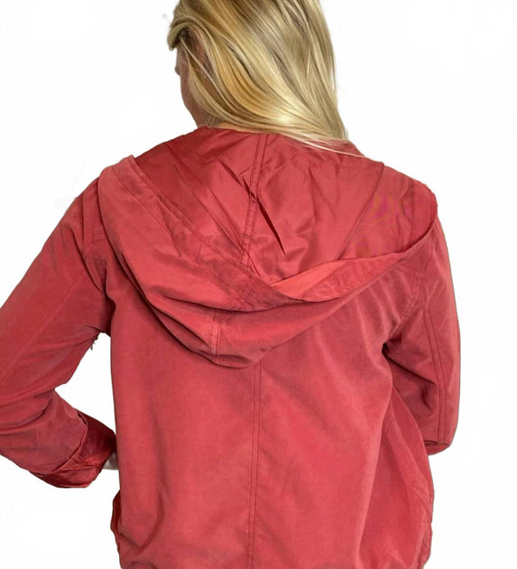 Blu Pepper Wind Breaker Jacket Red Medium 3