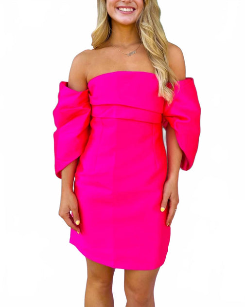 INA Fashion Opal Dress Pink Medium 2