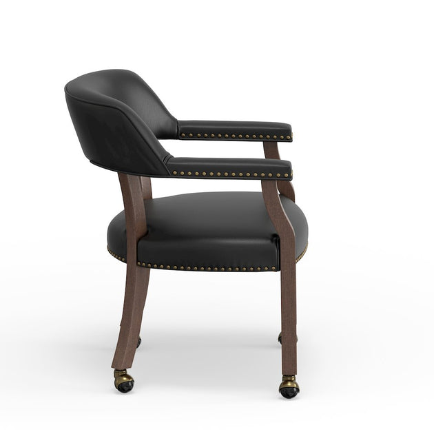 Comfort Pointe Georgio Dining Chair Walnut 2