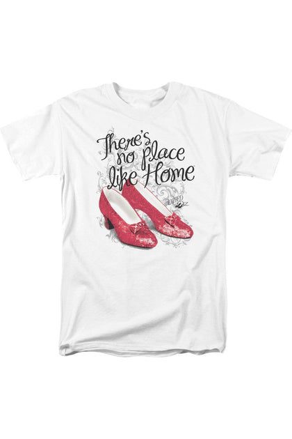 Gildan Wizard Of Oz Ruby Slippers T-Shirt White 4XL 2