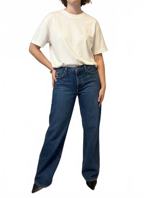 JUST BLACK DENIM Straight Cut Jeans Blau 27 2