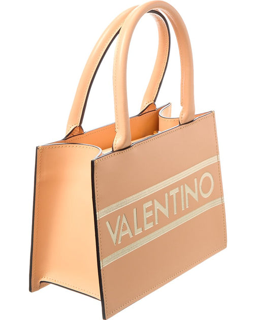 Valentino by Mario Valentino Marie Lavoro Leather Tote | ShopSimon