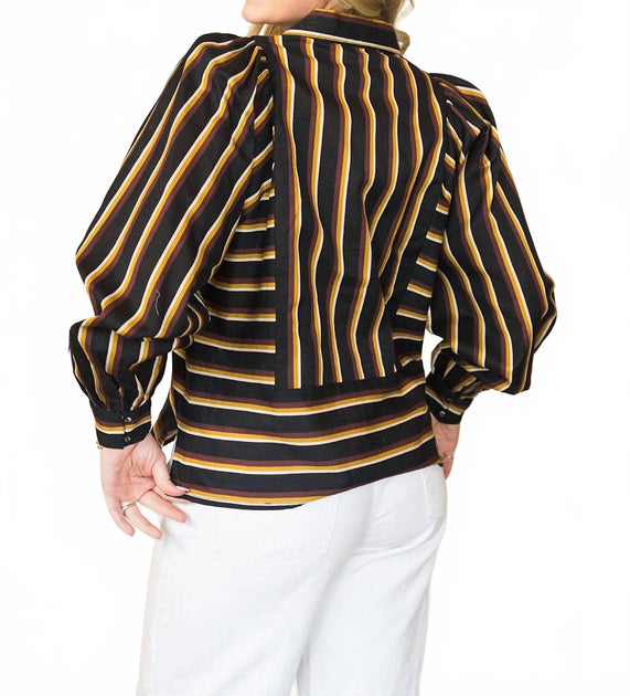 Cleobella Isadora Blouse Black Medium 4