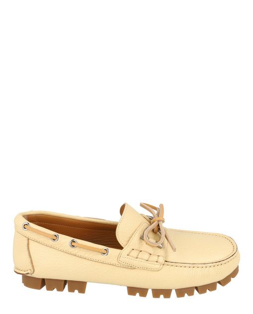 Ferragamo Giosue Loafers Beige US 9 2