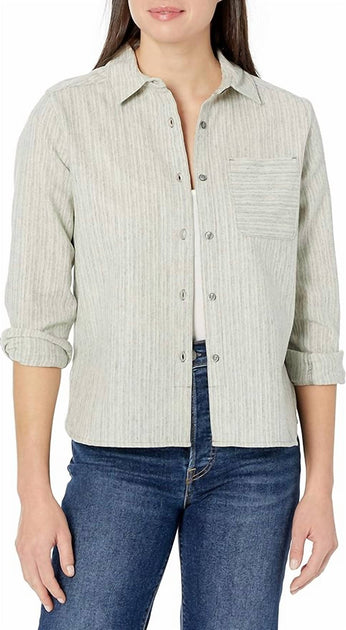 Pendleton Cropped Lodge Shirt Grey XL 2