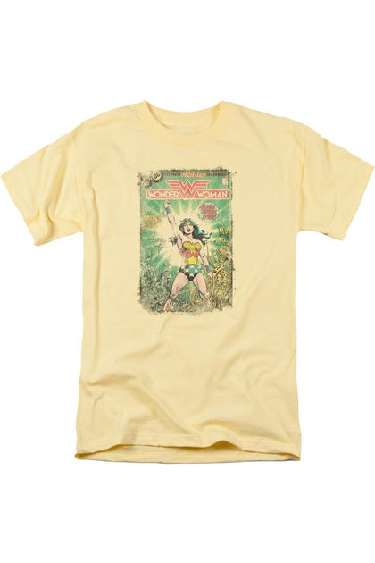 Gildan DC Comics Besieged Cover T-Shirt Yellow Medium 2