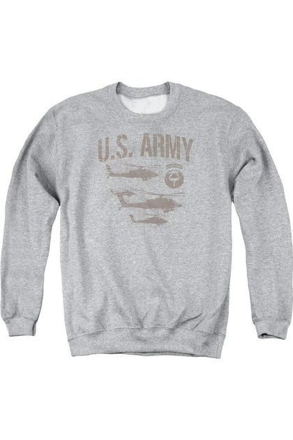 Gildan U.S. Army Airborne Crewneck Sweatshirt Grey XXX-Large 2