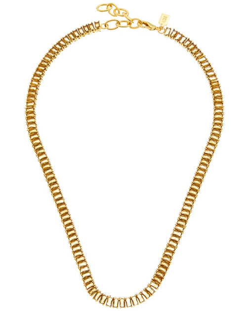 Crystal Haze Statement Necklace Gold One Size 4