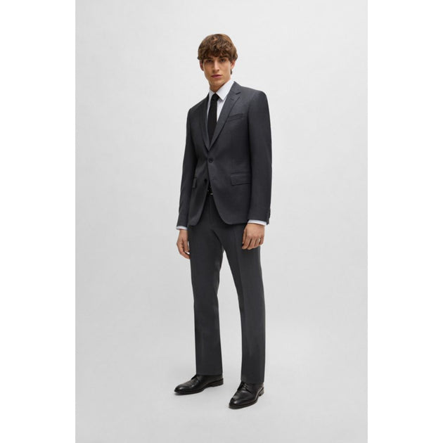 Boss Single-breasted Jacket Grey US 48 Regular 3