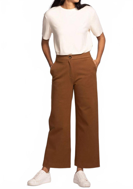 Pink Martini Nadia Trouser Brown Medium 4