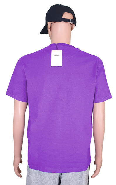 Bally 6238632 Hike T-Shirt Purple Large 4