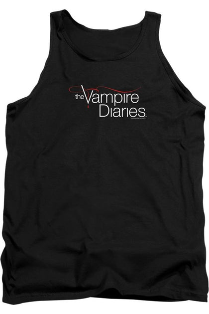 Gildan Vampire Diaries TVD Logo Tank Top Black Medium 2