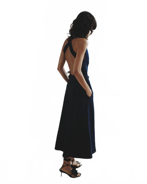 Hellessy Kika Denim Dress Blue US 0 3