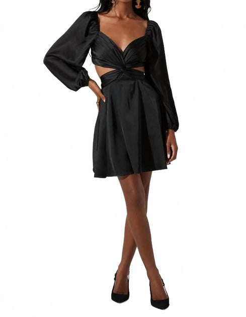 ASTR Anamaria Dress Black Large 4