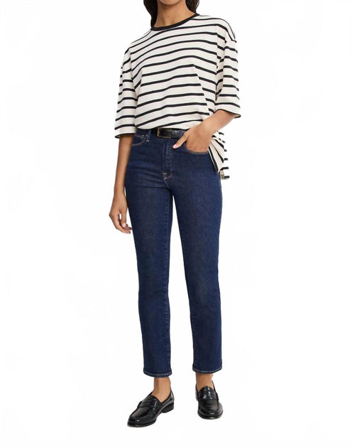 GOOD AMERICAN Good Legs Straight Jeans Blue 30 2