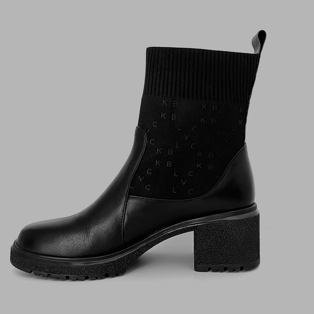 Blvck Monogram Ankle Boots Black EU 37 3