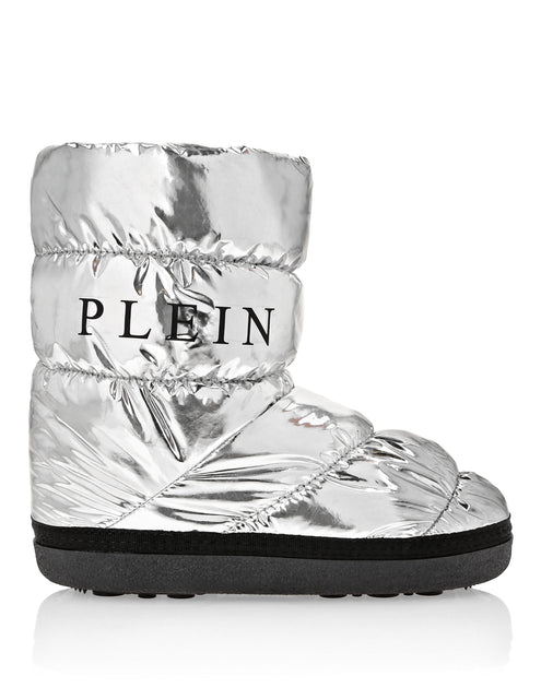 Philipp Plein Snow Boots Plein Print Black EU 33 3