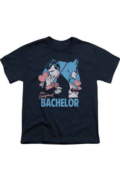 Gildan DC Comics Bachelor Short Sleeve Youth Tee Blue Small 2