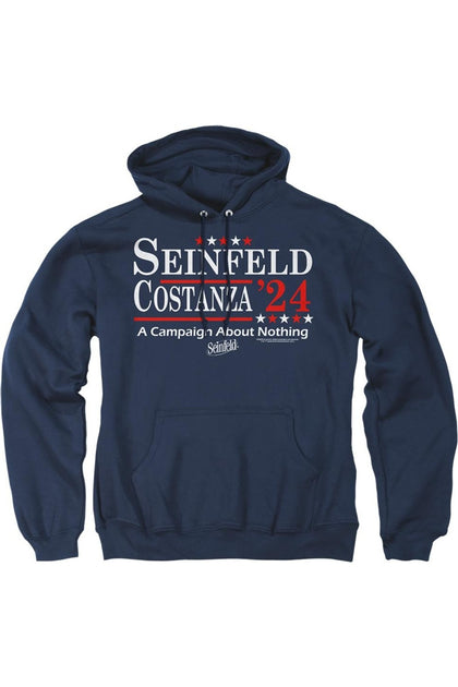 Gildan Seinfeld Kapuzenpulli Blau Medium 2