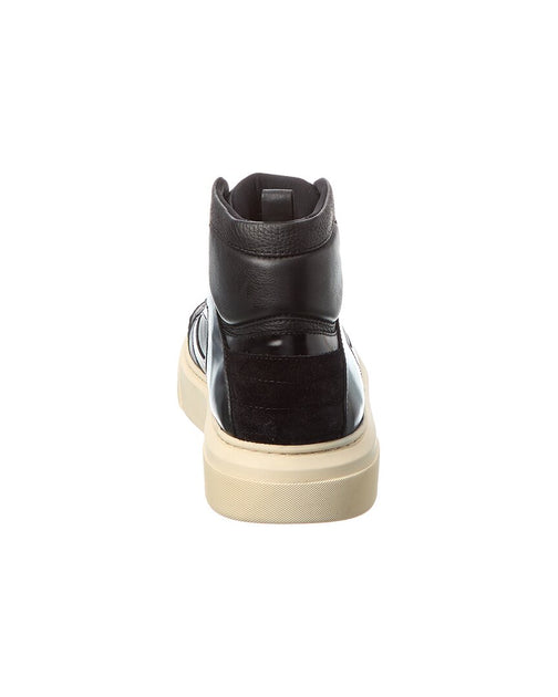 Salvatore Ferragamo High-Top Sneaker Black US 8 4