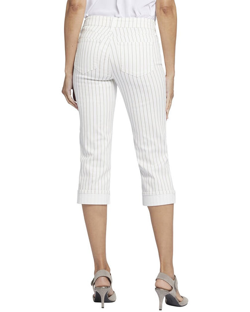 NYDJ Marilyn Crop Jeans Weiß US 12 3