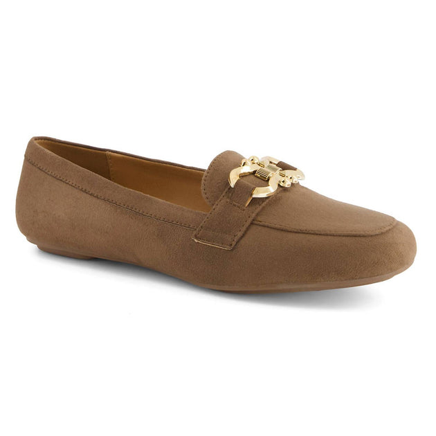 Andrea Soft Touch Flat Shoes Brown US 7 2