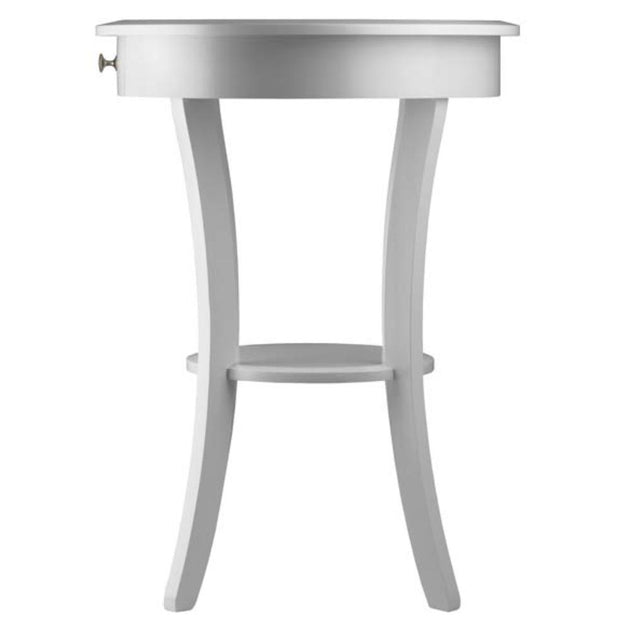 Hivvago Sasha Accent Table White 4