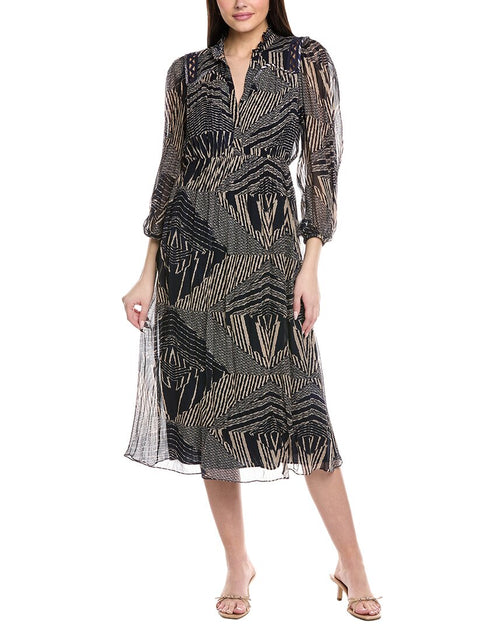 ba & sh Antal Dress Grey US 2 2