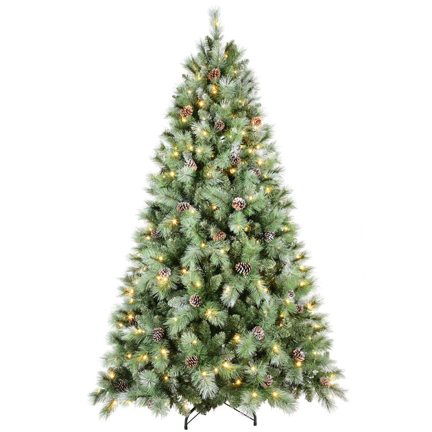 Hivvago 8FT Christmas Tree Green 2