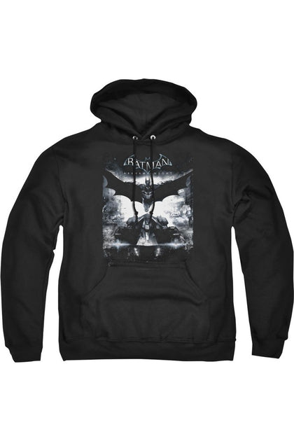 Gildan Batman Arkham Knight Forward Force Hoodie Black XL 2