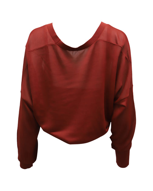 Dion Lee Interlock Double Sweater Red Large 4