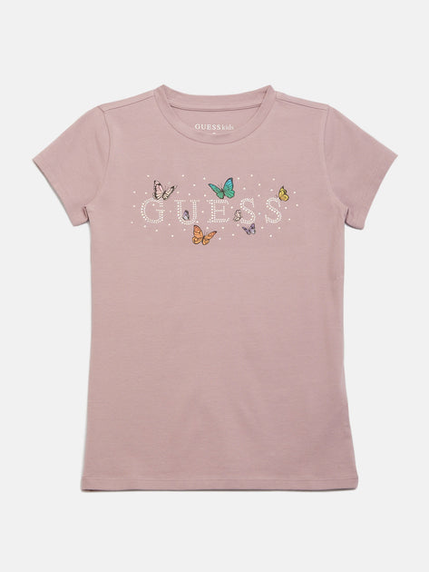 Guess Factory Eco Calypso Tee Schwarz US 12 4