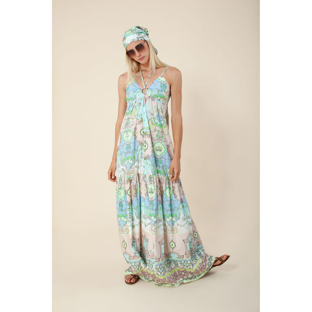 HALE BOB Dorothy Maxikleid Weiß Small 4