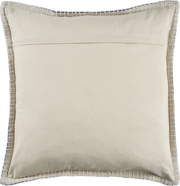 Hivvago Throw Pillow Blue 24 inch Set of 2 4