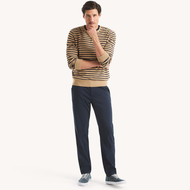 Nautica Flat-Front Performance Pant Grey 33x30 2