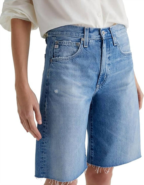 AG Jeans Hattie Short Denim Blue 27 4