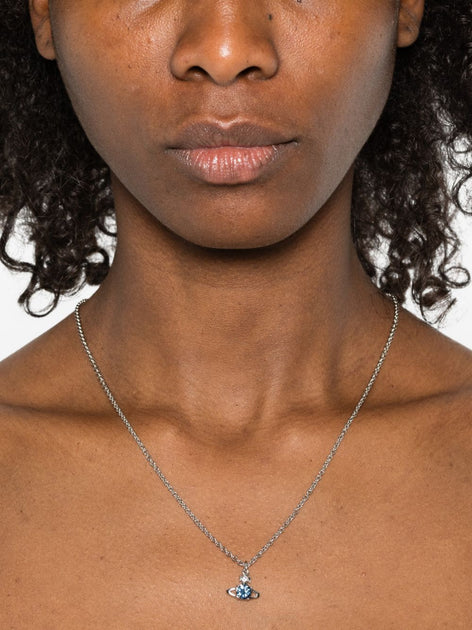 Vivienne Westwood Orb Pendant Necklace Silver 4