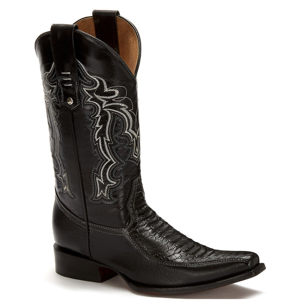 Forastero Western Cowboy Leather Boots Black US 8 3