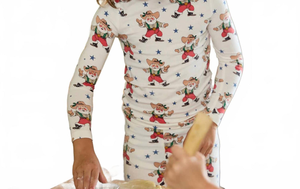 Pink Chicken Kids Bamboo Pajama Set Multi US 7 4