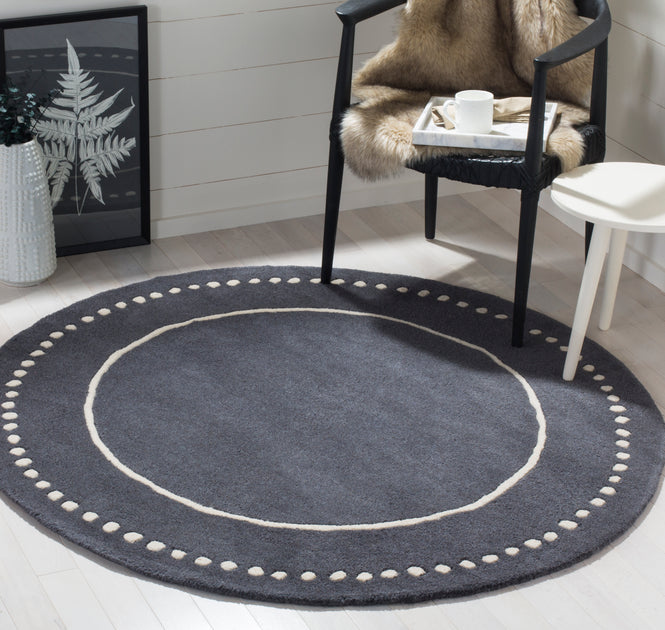 Safavieh Bella Area Rug Dark Grey / Ivory 4