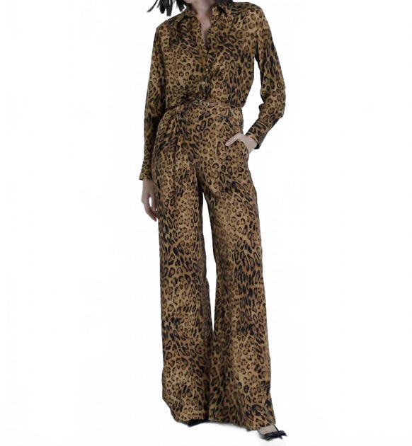 Karina Grimaldi Mariana Print Bluse Braun Medium 4