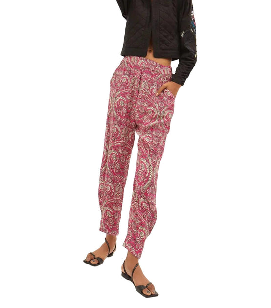 Maria Cher Pantalon Floral Besalu Rose XSmall 2