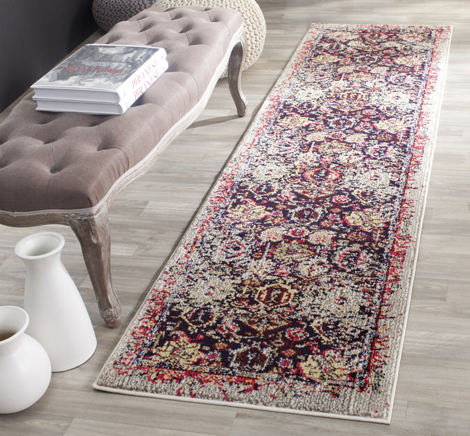 Safavieh Monaco MNC206 Area Rug Grey/Multi 3