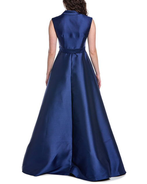 Rene Ruiz Applique Maxi Dress Navy US 6 3