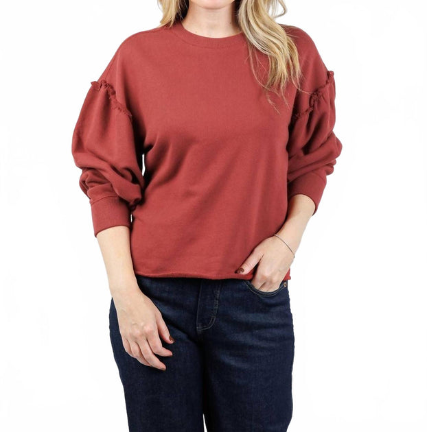 Nation LTD Shane Sweatshirt Pink M 2