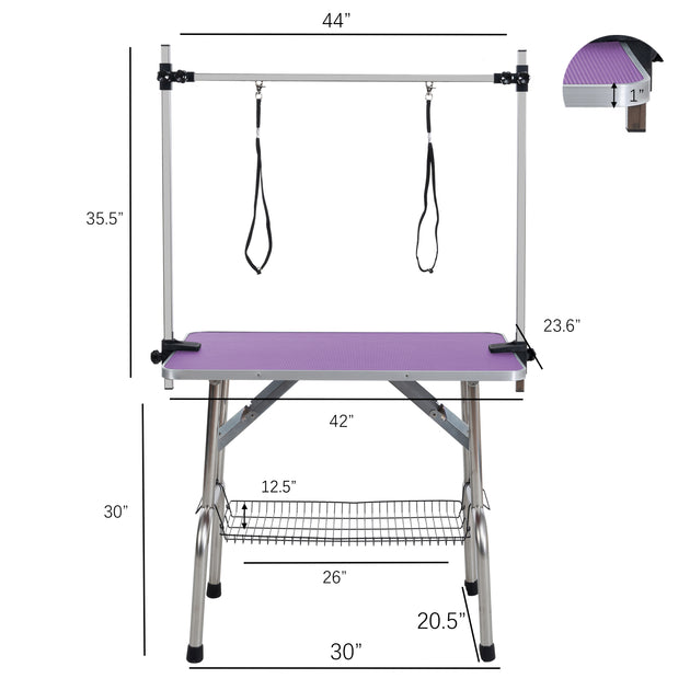 Streamdale Professional Pet Grooming Table Black 3