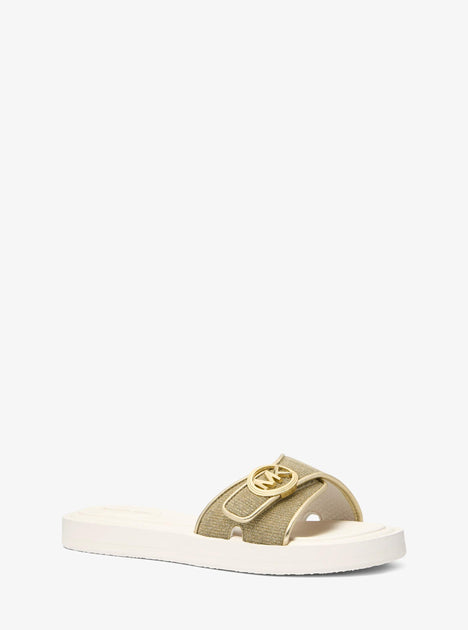 Michael Kors Logo Slide Sandal Multi US 5 3
