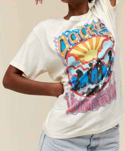 DAYDREAMER The Doors Waiting For The Sun Tee White XSmall 3