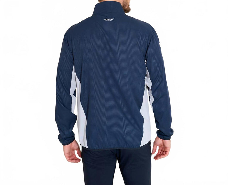 Abacus Sportswear US Lanark Stretch Windjacke Blau Medium 4